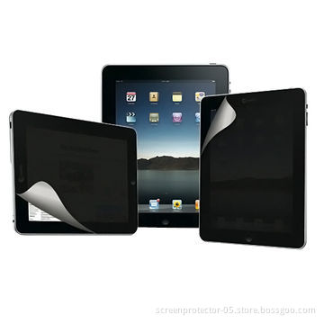 Privacy Screen Protector for Apple's iPad, Protects Private Information in Public Places